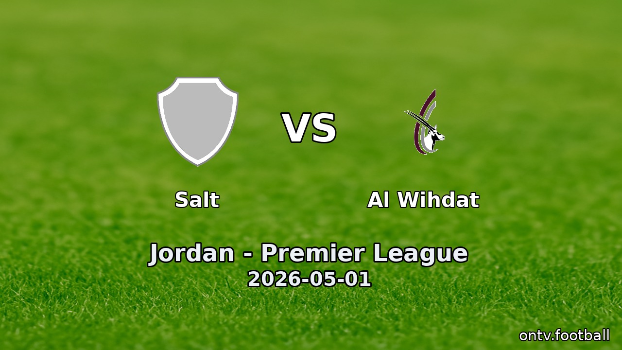 Salt vs Al Wihdat