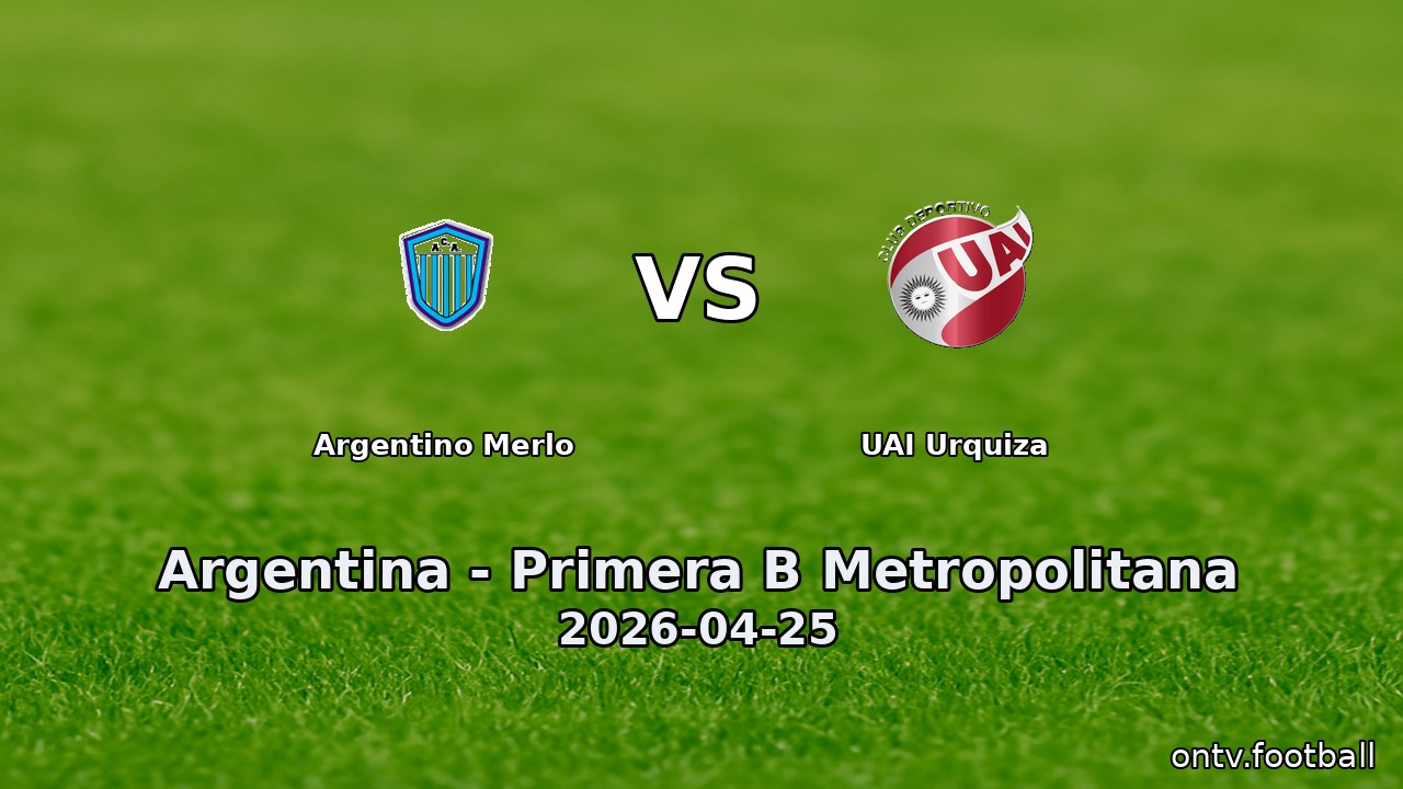 Argentino Merlo vs UAI Urquiza