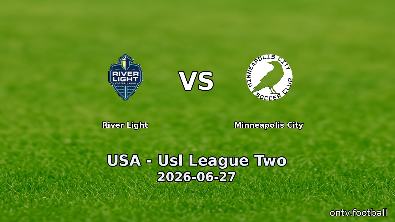 River Light vs Minneapolis City
