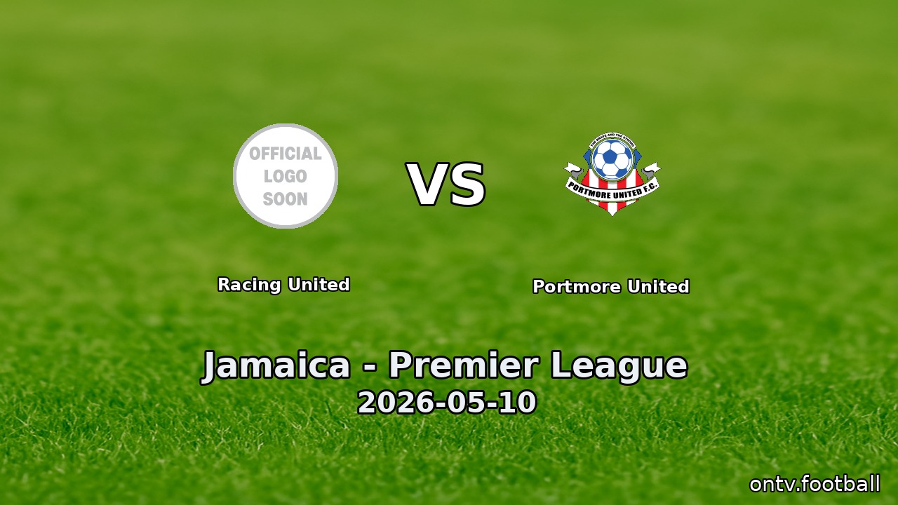 Racing United vs Portmore United