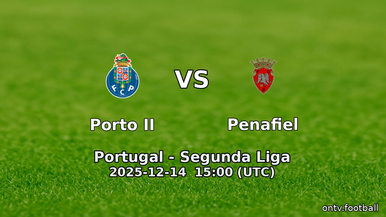 Porto II vs Penafiel