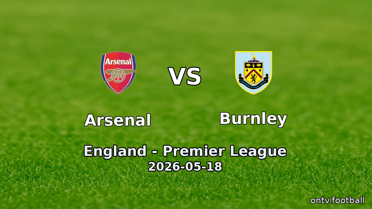Arsenal vs Burnley