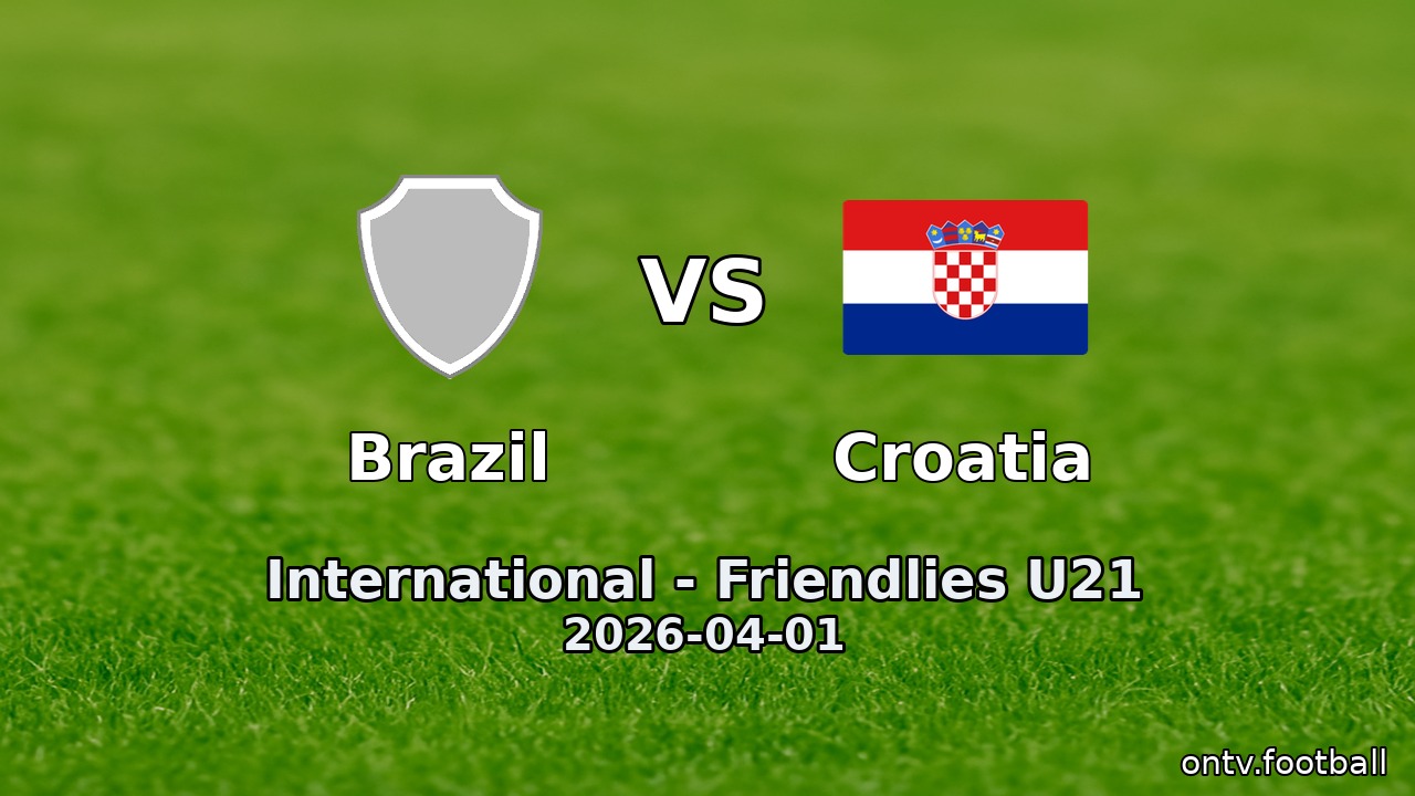 Brazil vs Croatia