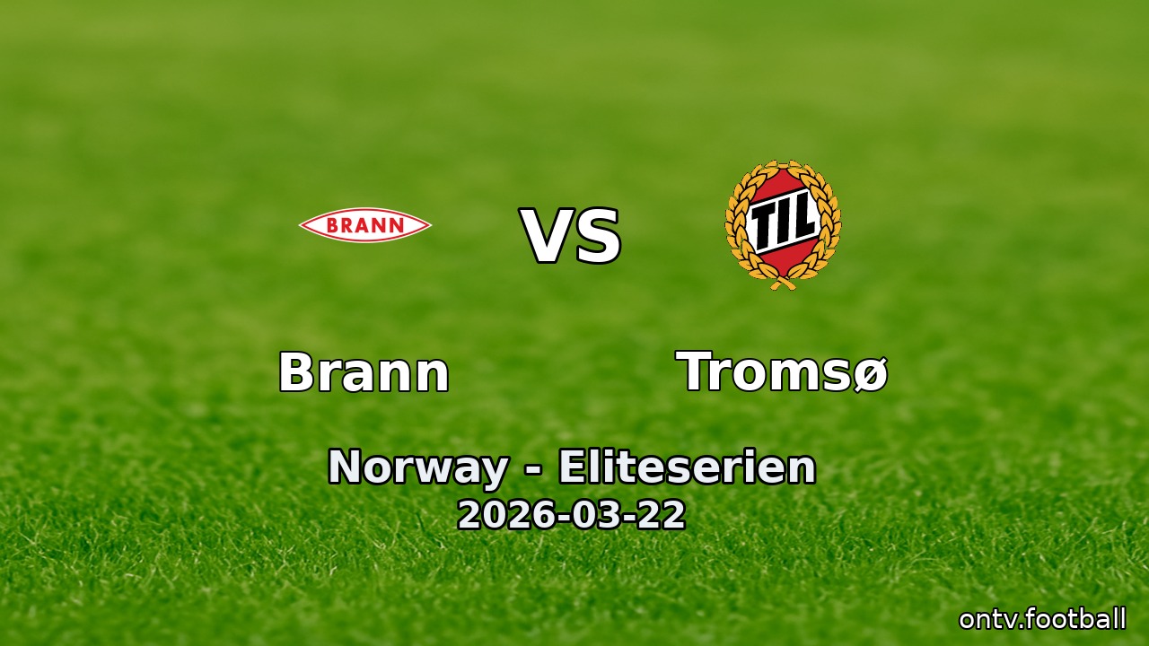 Brann vs Tromsø