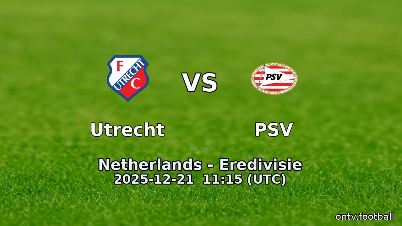 Utrecht vs PSV