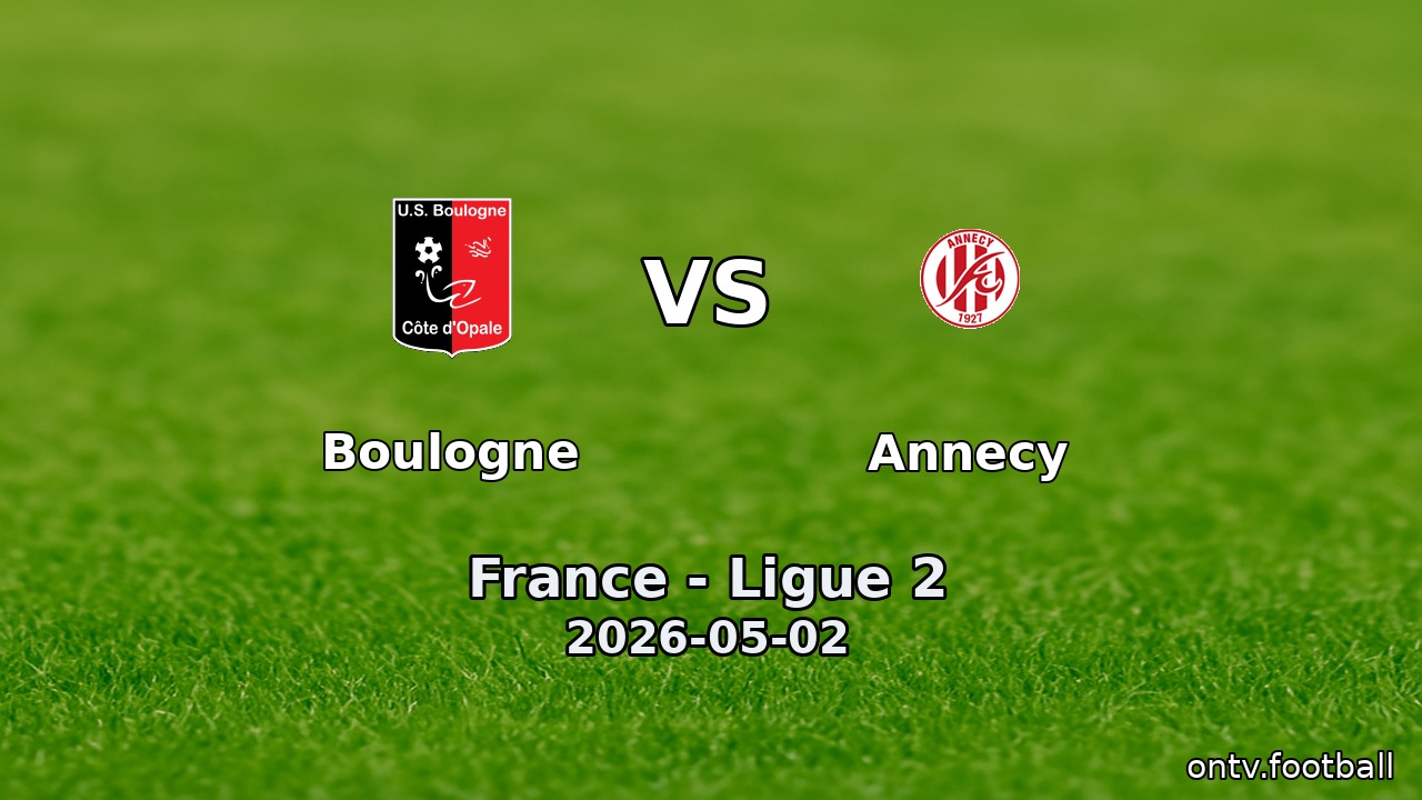 Boulogne vs Annecy