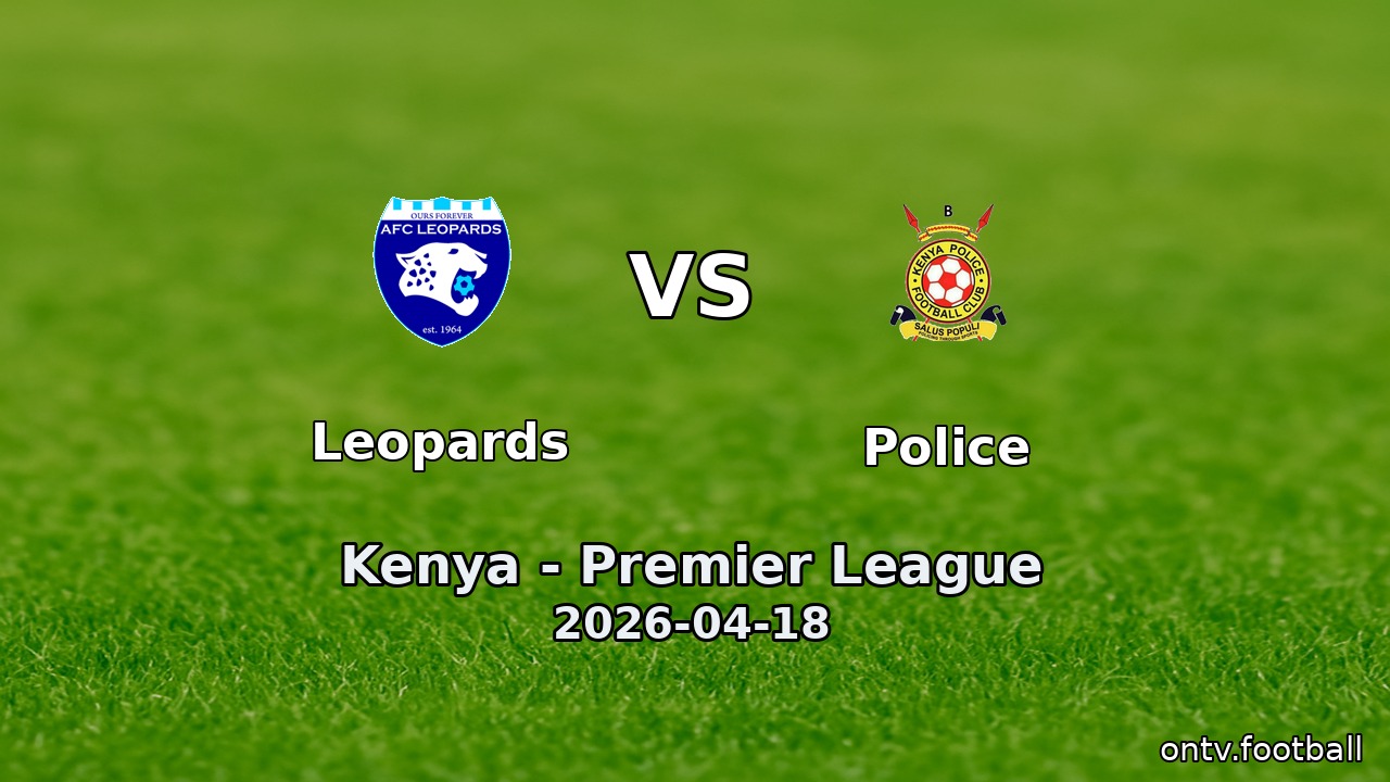 Leopards vs Police