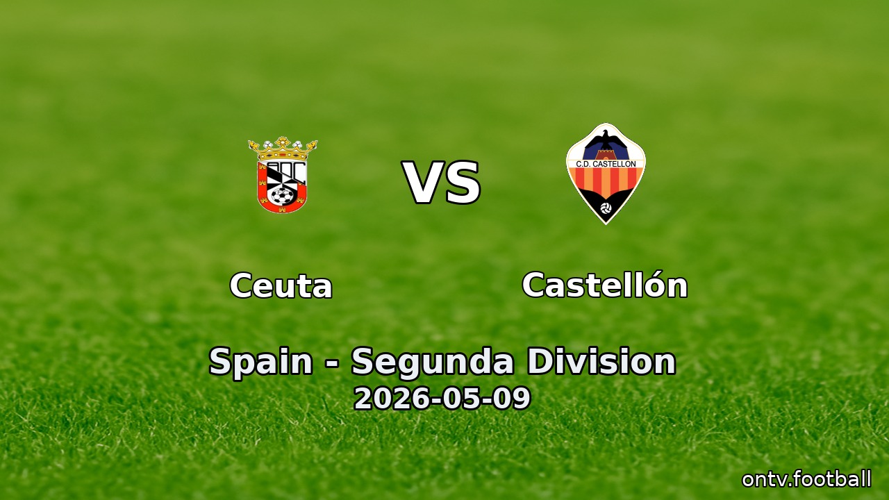 Ceuta vs Castellón