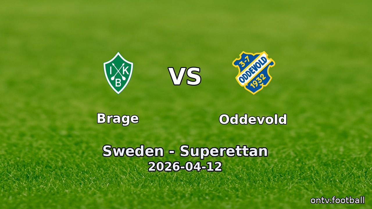 Brage vs Oddevold