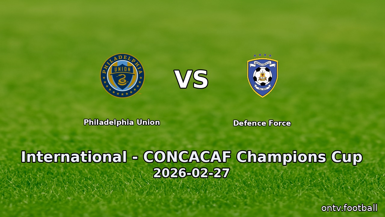 Philadelphia Union vs Defence Force