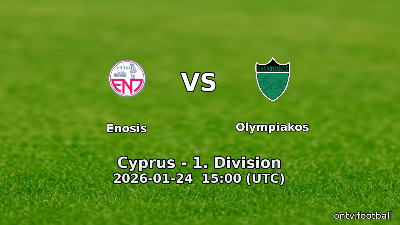Enosis vs Olympiakos