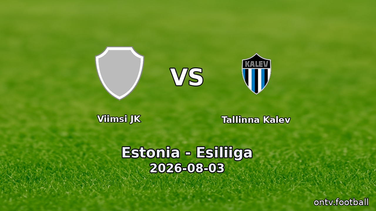 Viimsi JK vs Tallinna Kalev