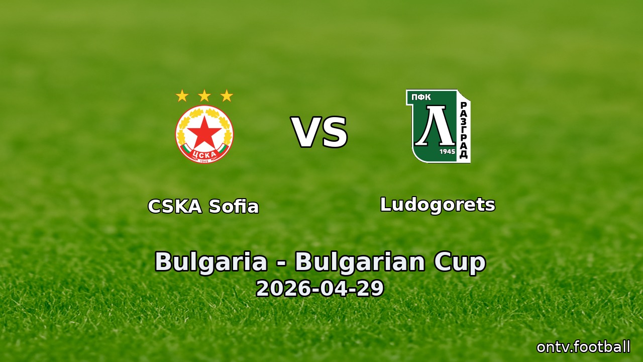 CSKA Sofia vs Ludogorets