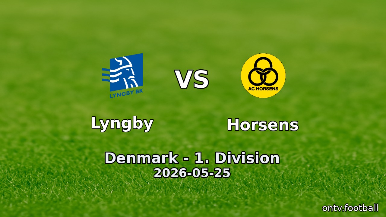 Lyngby vs Horsens