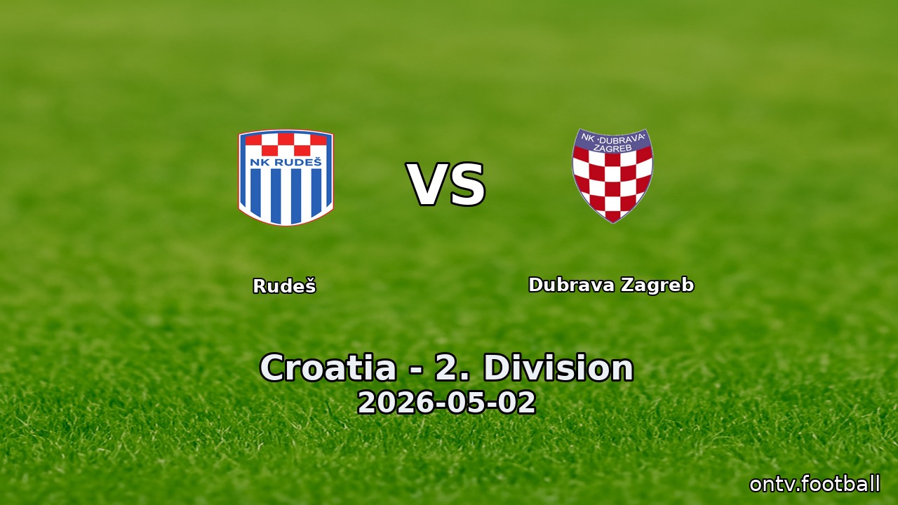 Rudeš vs Dubrava Zagreb