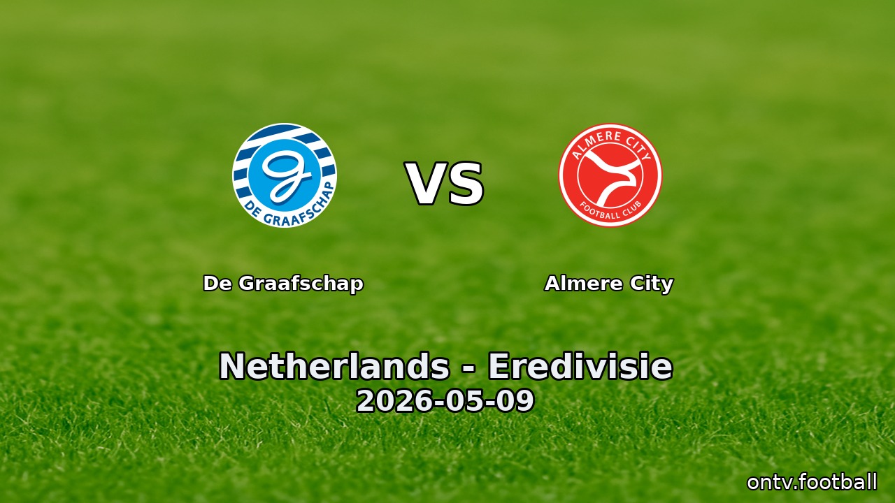 De Graafschap vs Almere City