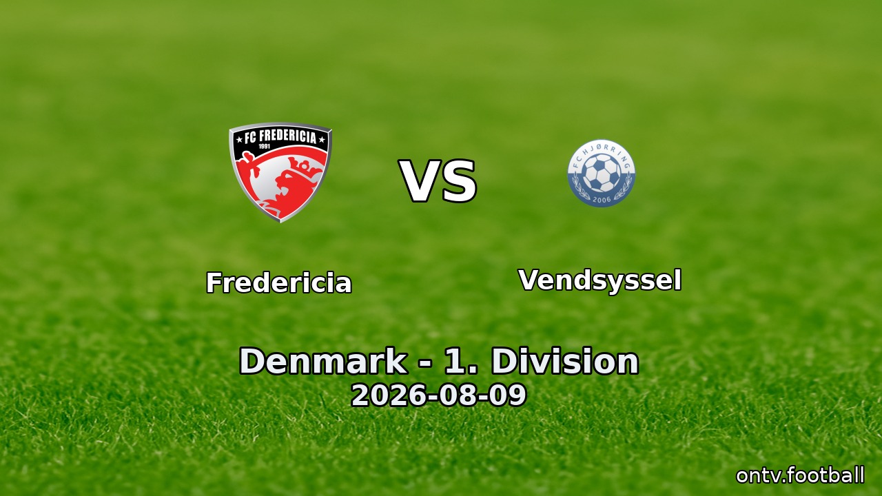 Fredericia vs Vendsyssel