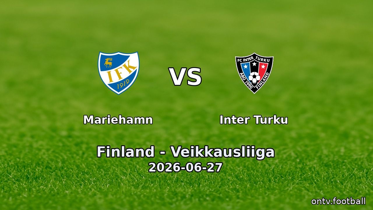 Mariehamn vs Inter Turku