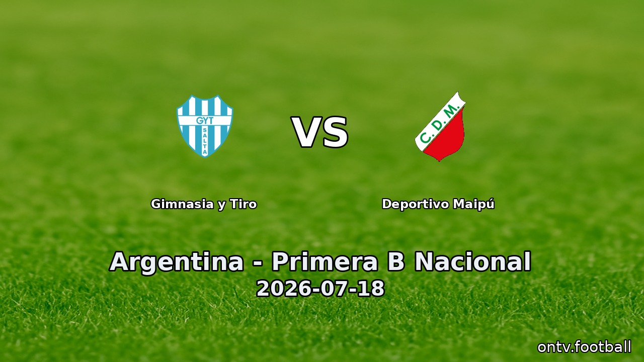 Gimnasia y Tiro vs Deportivo Maipú