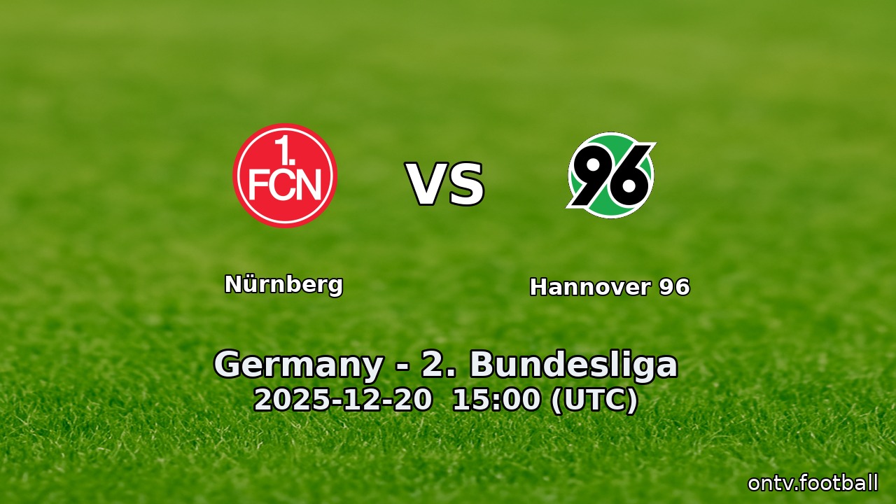 Nürnberg vs Hannover 96