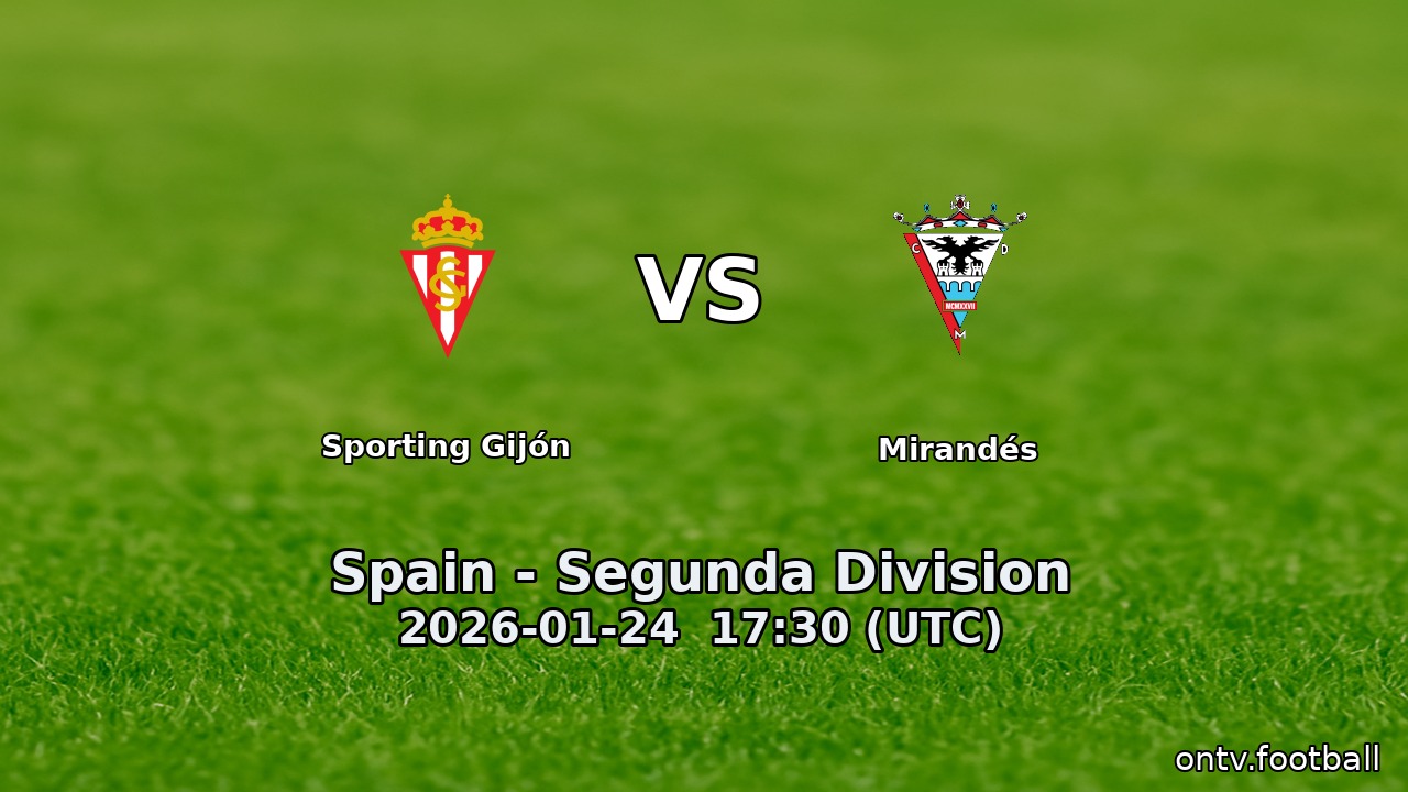 Sporting Gijón vs Mirandés