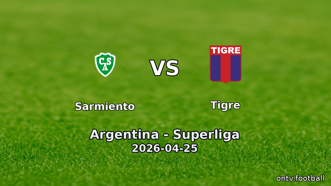Sarmiento vs Tigre