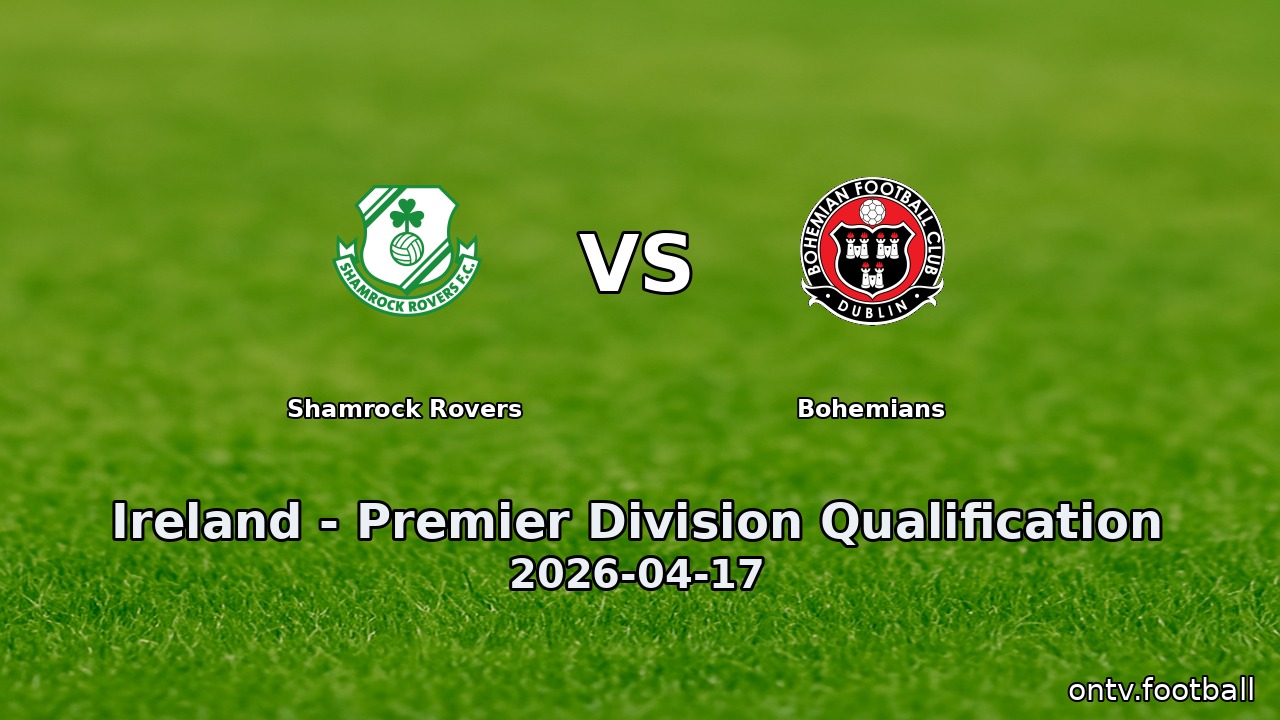 Shamrock Rovers vs Bohemians