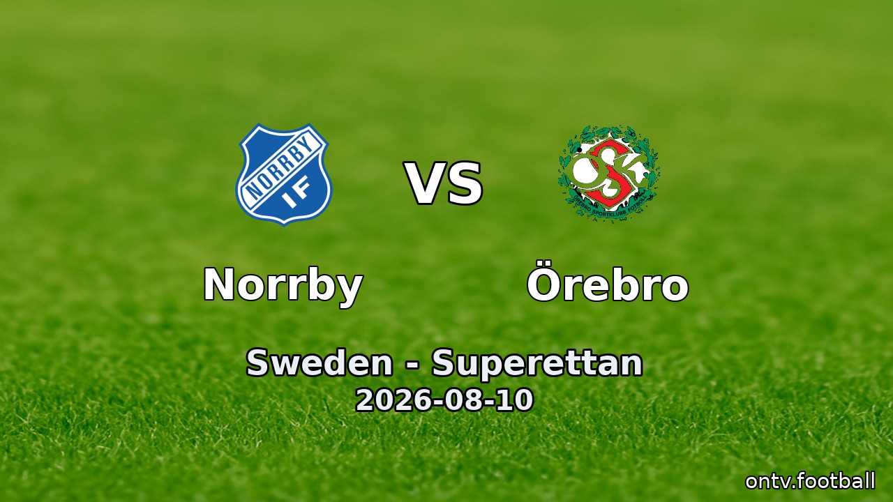 Norrby vs Örebro