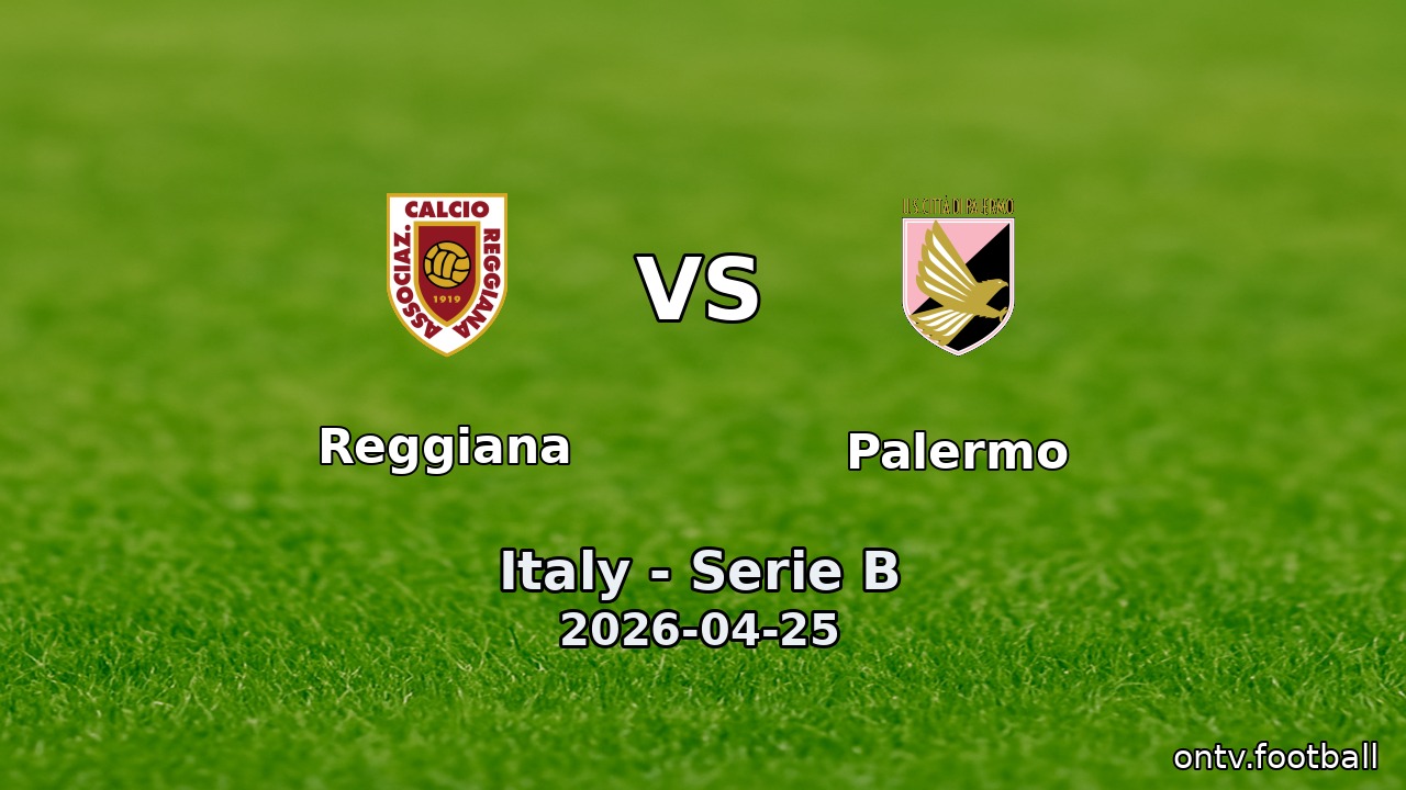 Reggiana vs Palermo
