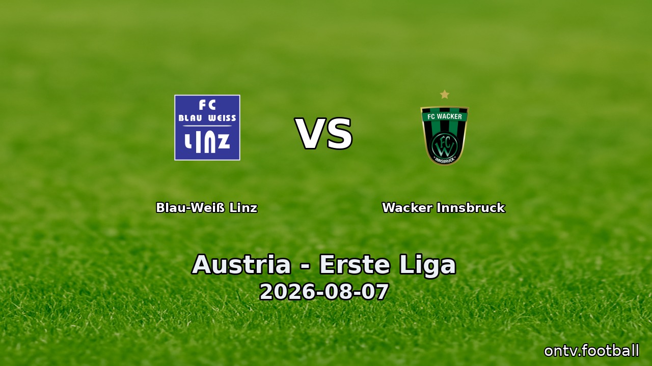 Blau-Weiß Linz vs Wacker Innsbruck