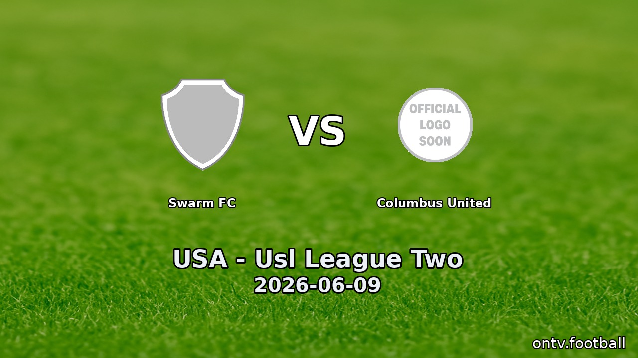 Swarm FC vs Columbus United
