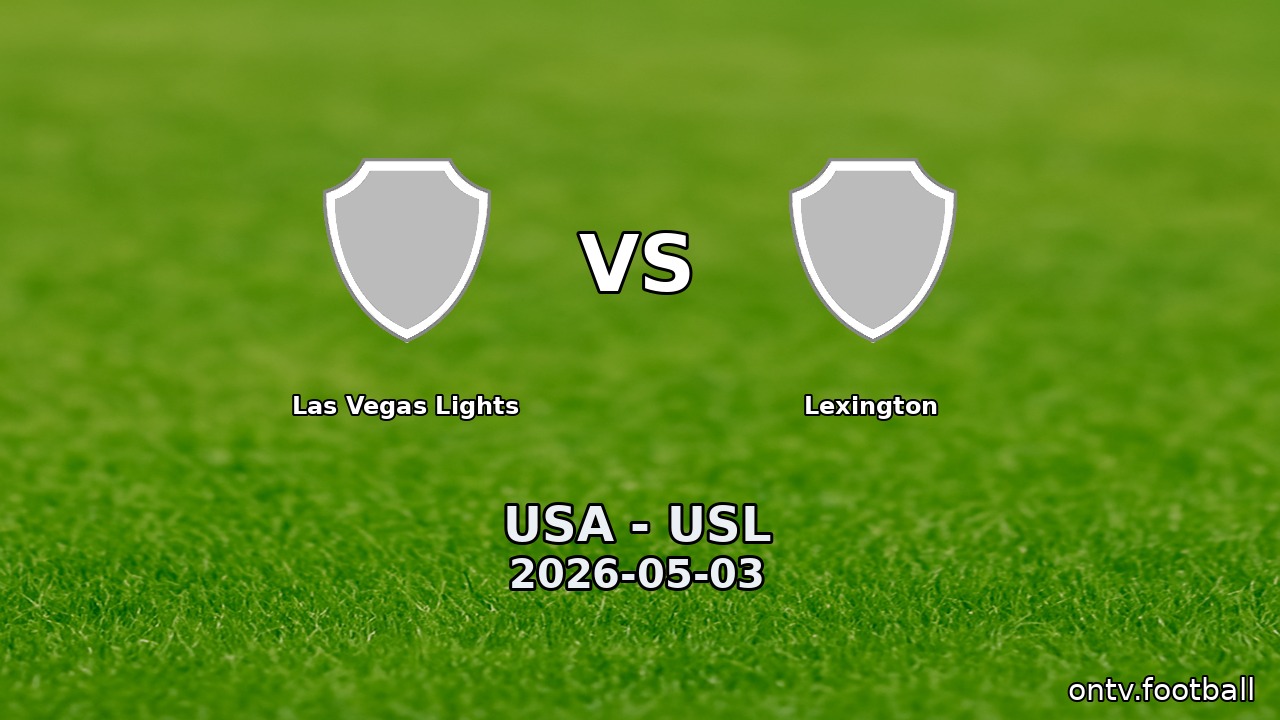 Las Vegas Lights vs Lexington