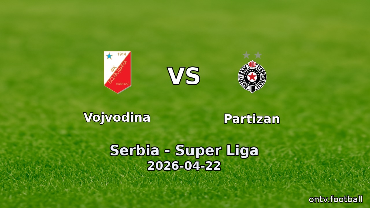 Vojvodina vs Partizan