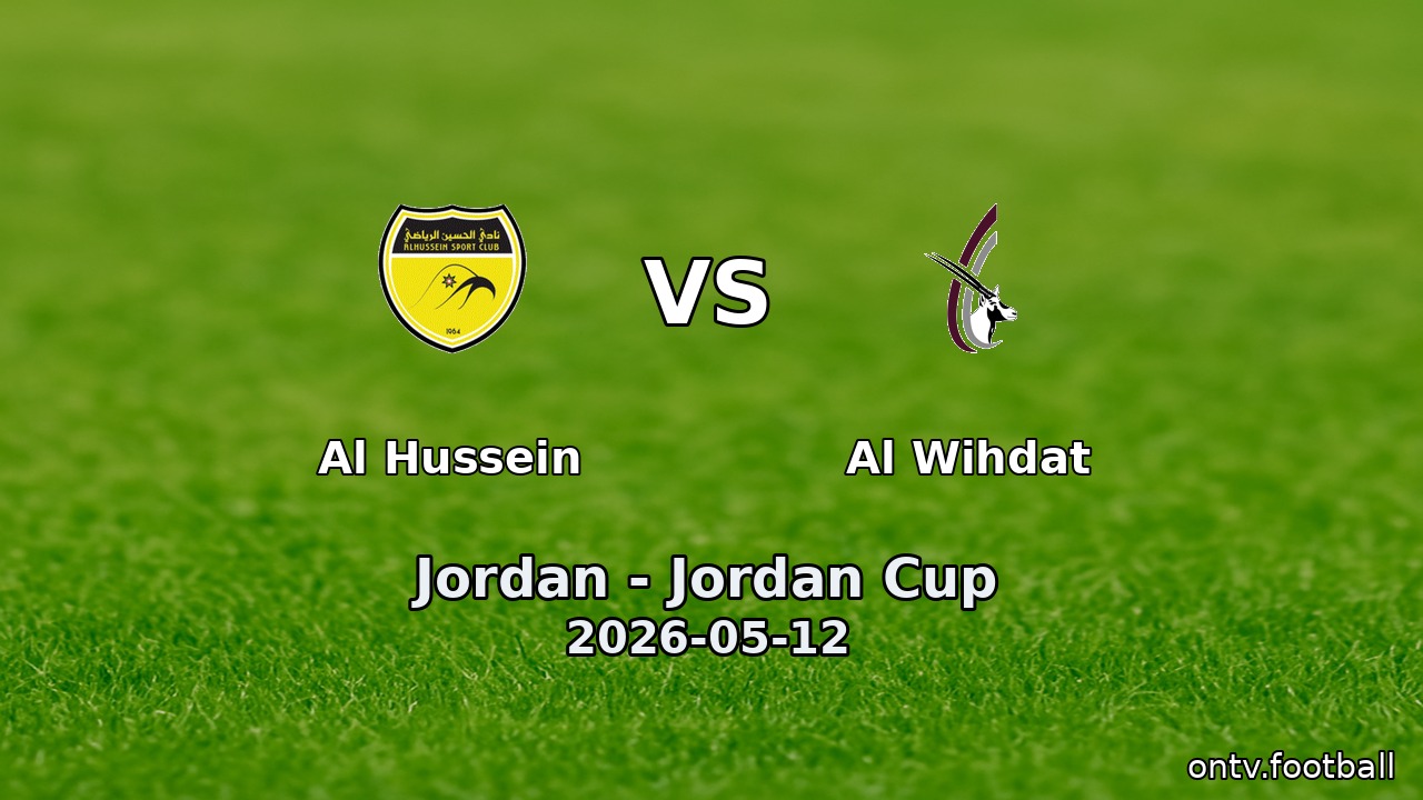 Al Hussein vs Al Wihdat