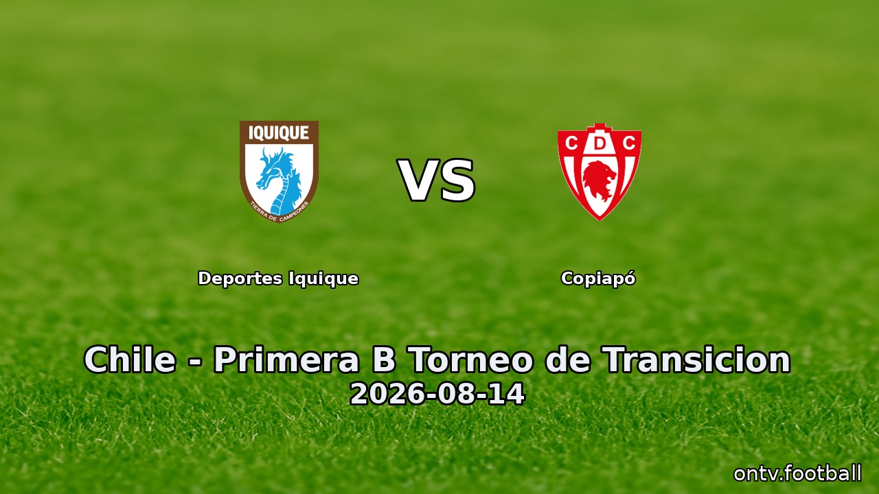 Deportes Iquique vs Copiapó