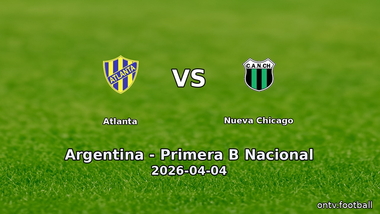 Atlanta vs Nueva Chicago