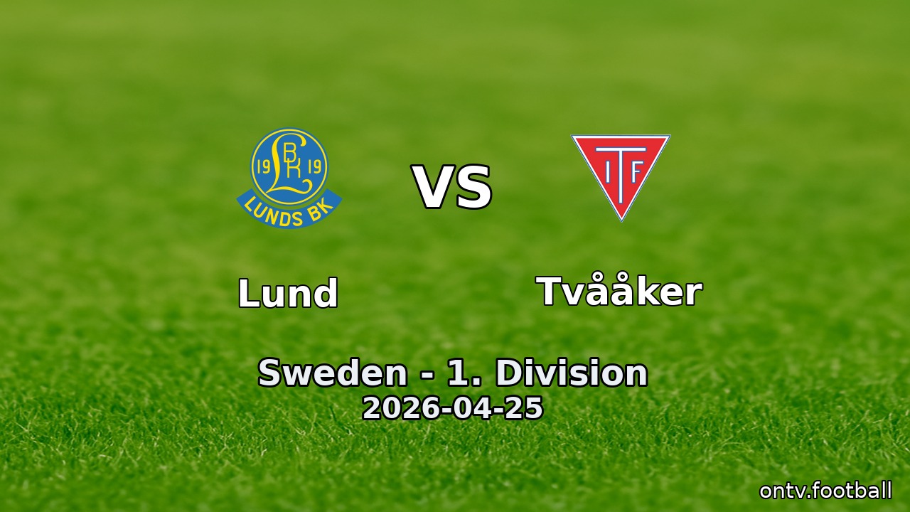 Lund vs Tvååker