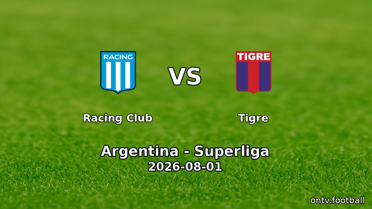 Racing Club vs Tigre