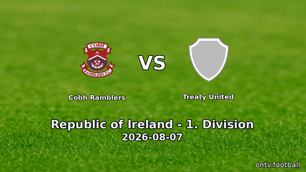 Cobh Ramblers vs Treaty United