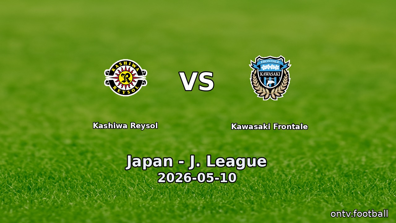 Kashiwa Reysol vs Kawasaki Frontale