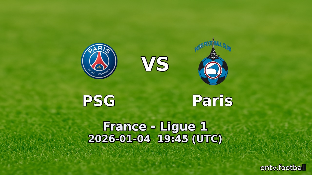 PSG vs Paris