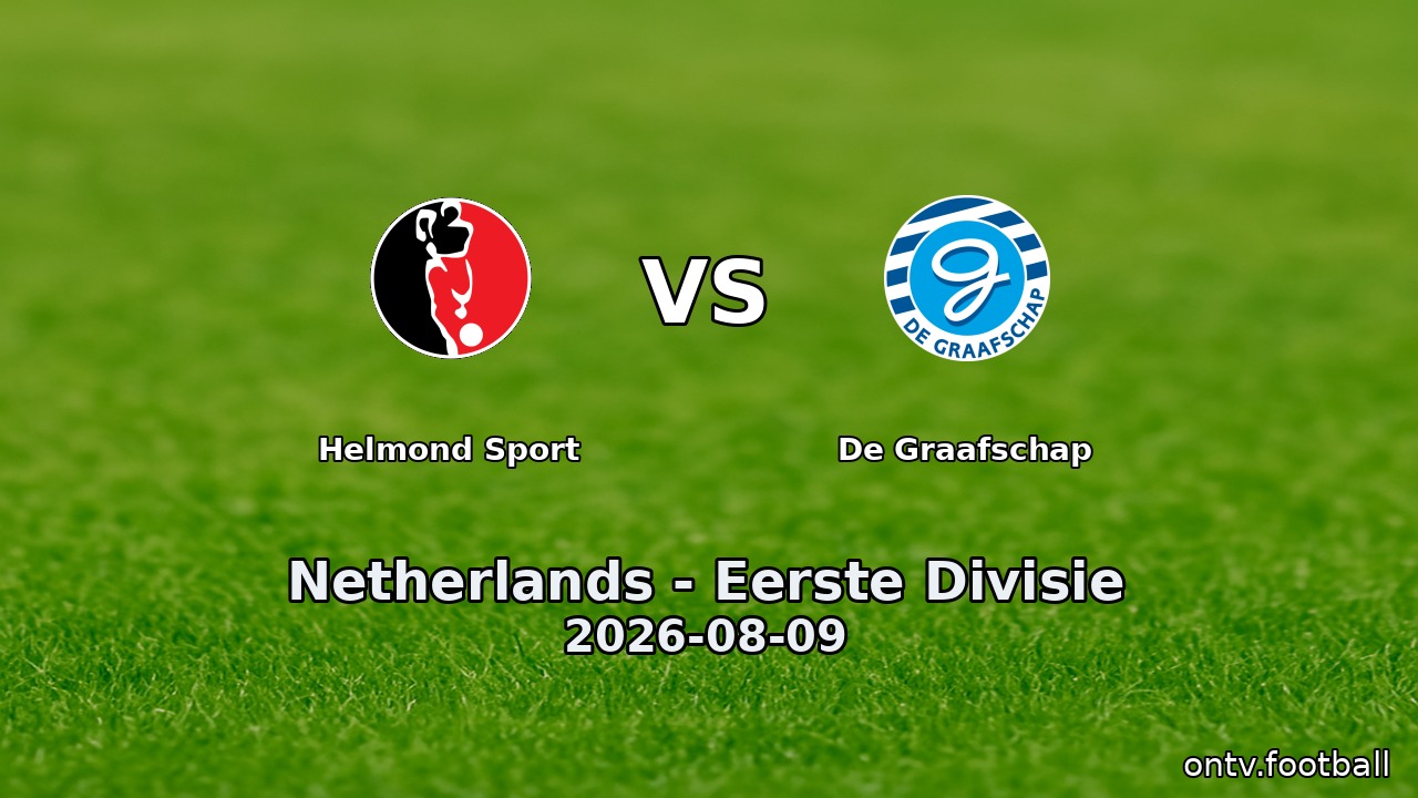 Helmond Sport vs De Graafschap