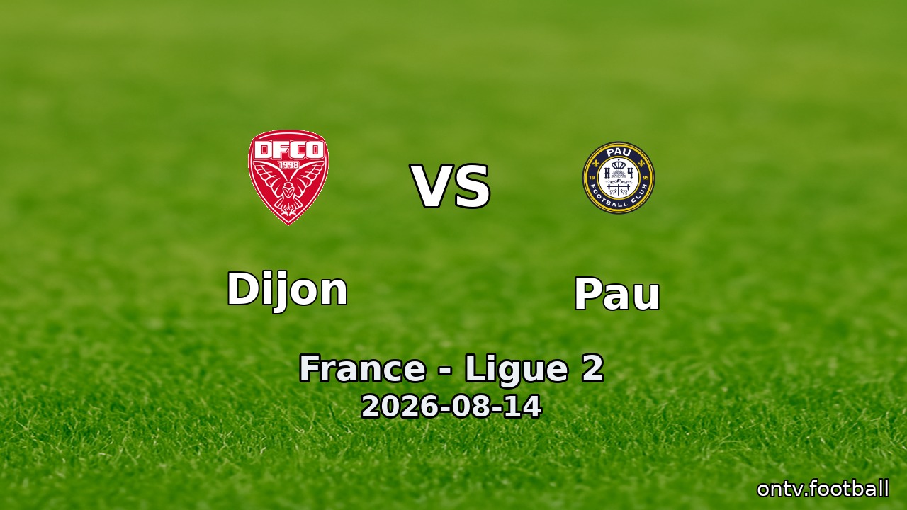 Dijon vs Pau