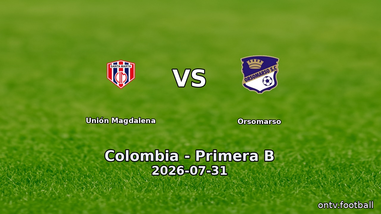 Unión Magdalena vs Orsomarso