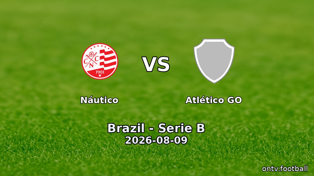 Náutico vs Atlético GO