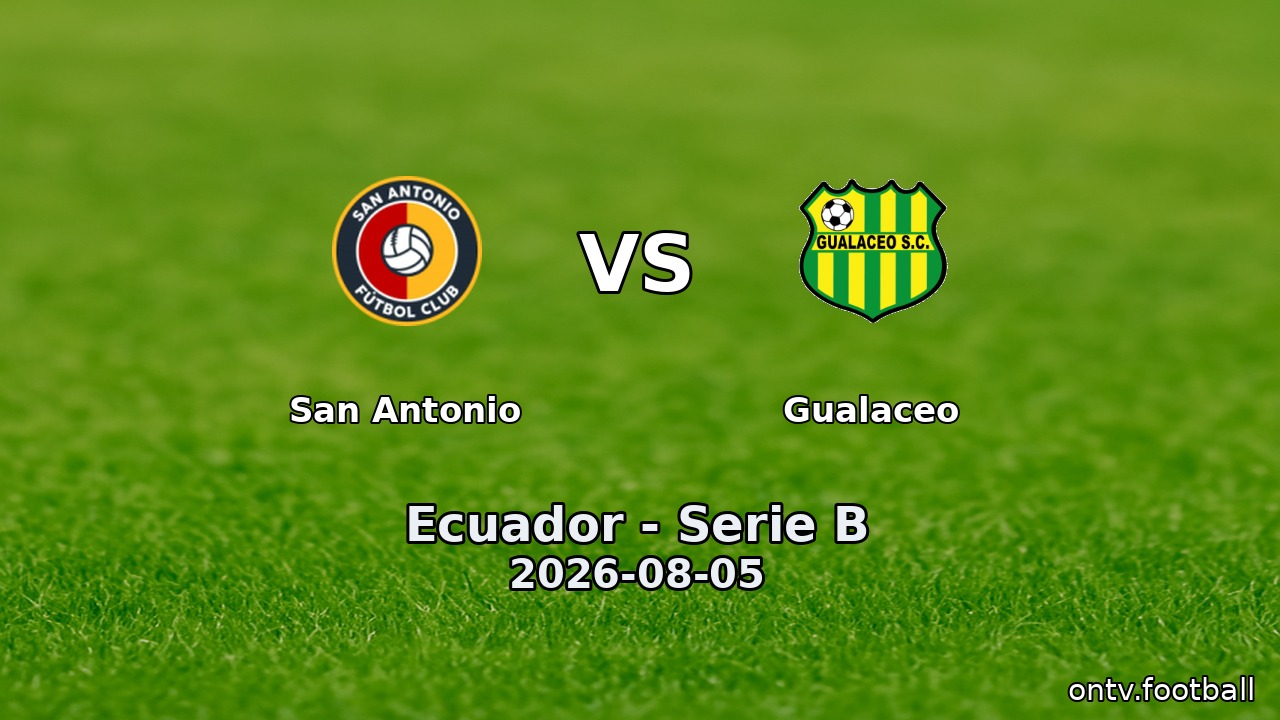 San Antonio vs Gualaceo