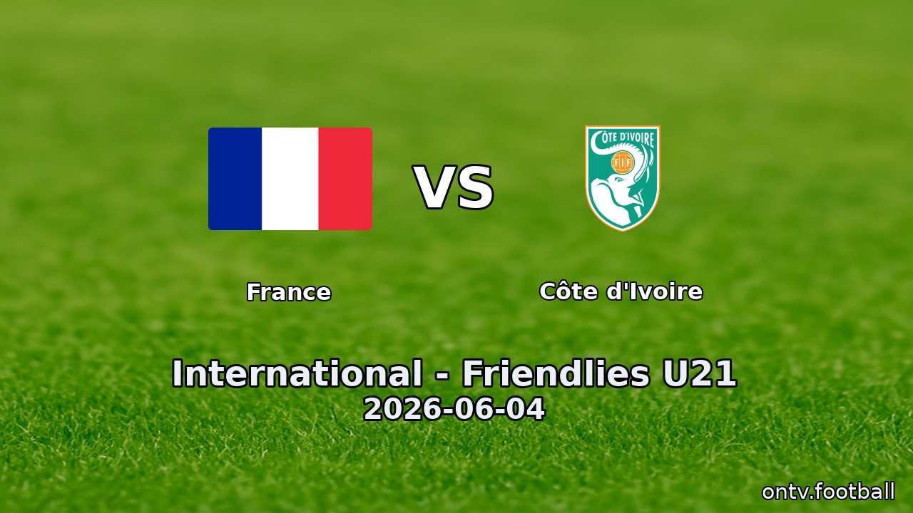 France vs Côte d'Ivoire