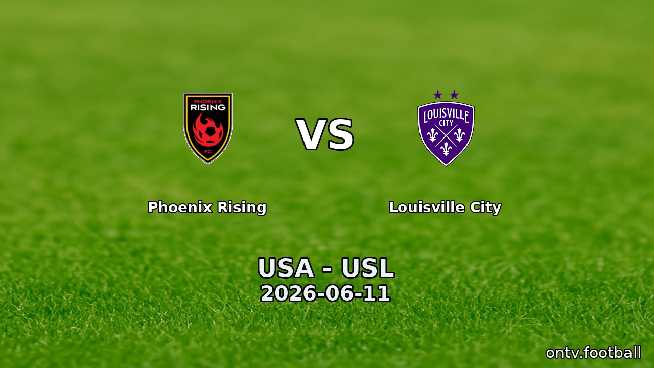 Phoenix Rising vs Louisville City