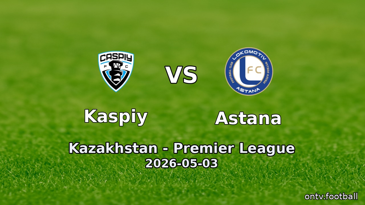 Kaspiy vs Astana