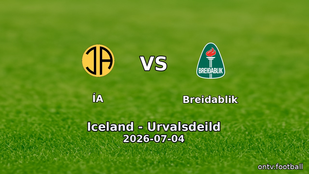 ÍA vs Breidablik